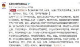 爆料河北学校事件视频曝光,真相揭开，引发社会关注